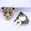 button: Leopard head rhinestone shirt cufflinks, button cover, flower collar button, diamond decorative button cover, turtle mouth, cufflinks Application Scenario
